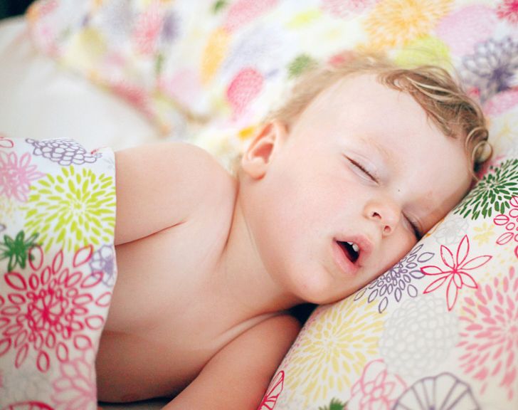 Complications of sleeping with the mouth open in children 2